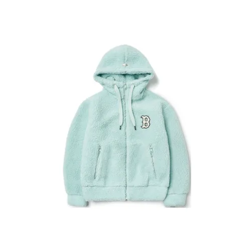 MLB Velvet Jackets Unisex Mint Green