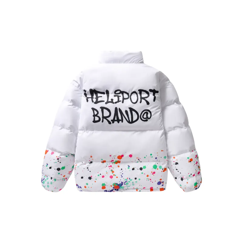 HELIPORT Puffer Jacket Unisex White-1