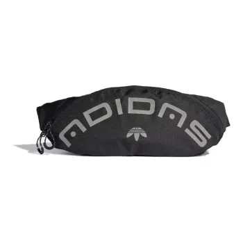 Adidas Originals Polyester Sling Bags Shoulder Bags Fanny Pack Men's Black