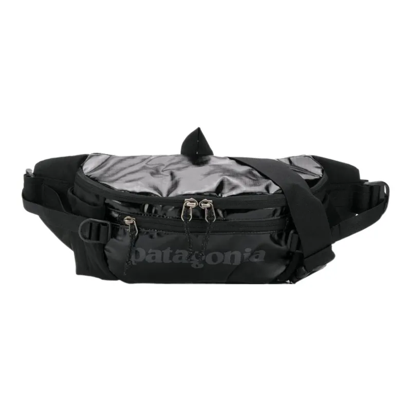 Patagonia Polyester Crossbody Bag Fanny Pack Regular Unisex Black-5