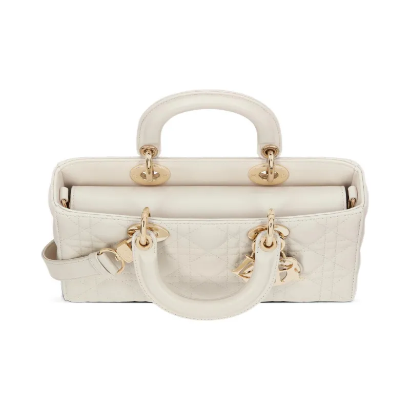 DIOR Lady D JOY Sheepskin Lady Dior Bag, Handbag, Shoulder Bag, Crossbody Bag, Handbag Women's White-2