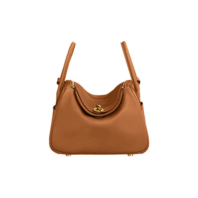 HERMES Lindy Calfskin Handbag, Shoulder Bag Women's-0