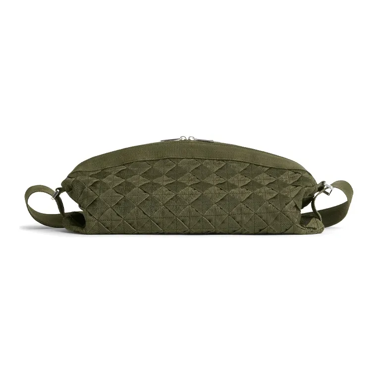 Bottega Veneta Fabric Fanny Pack Men's Green-0