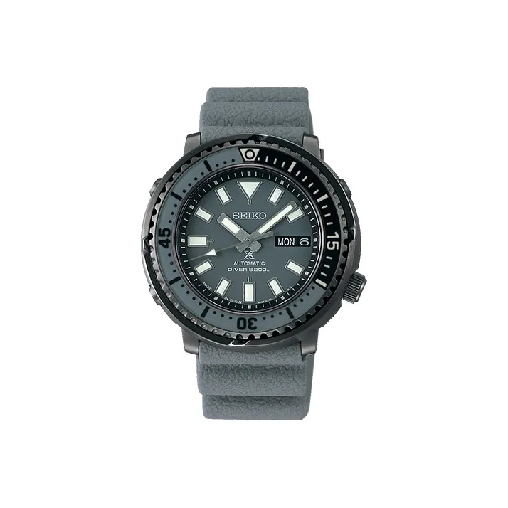 SEIKO Prospe Collection Mechanical Movement Silicone Strap Watch Men's Watches Blue Dial SBDY061-0