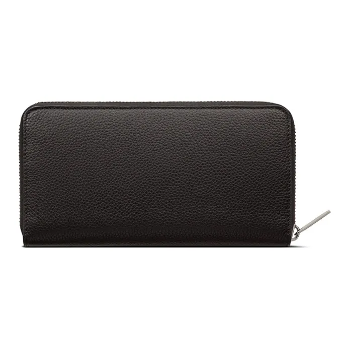 DIOR Cow Leather Wallet Men's Black-1
