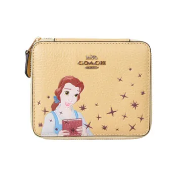 COACH Disney, Collaboration Jewelry Bo Canvas Storage Box Tubas Women's Light Khaki