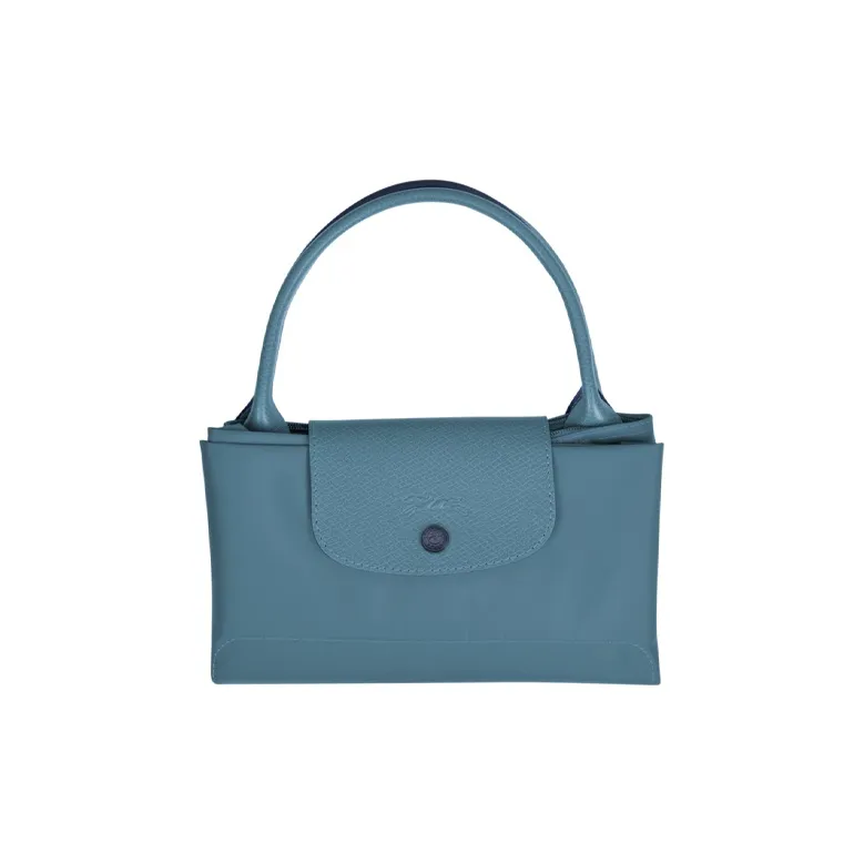 LONGCHAMP Le Pliage Club Canvas One Shoulder Handbags Medium Size Women's Blue-3