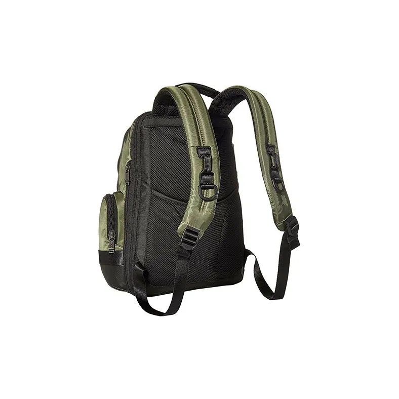 TUMI Nylon Fabric Laptop Backpack Regular Men's Green-1