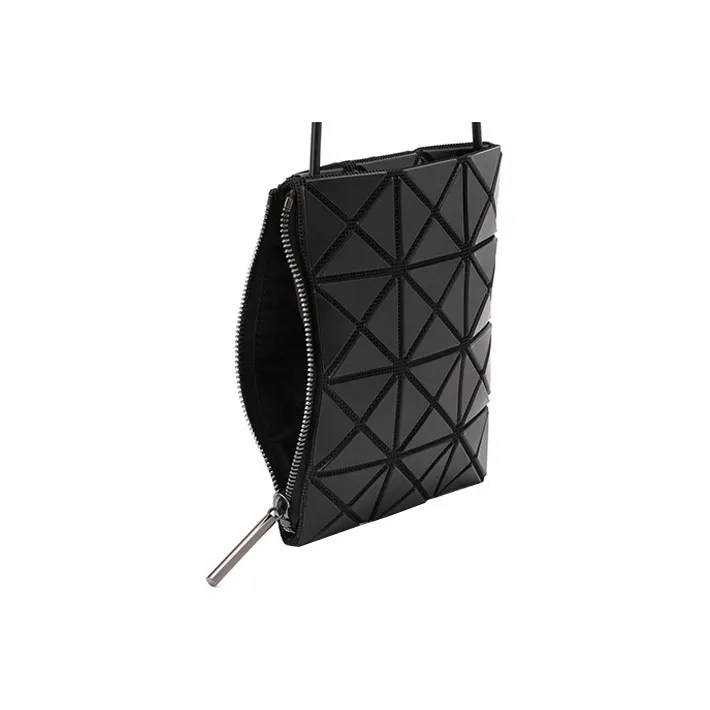 ISSEY MIYAKE Prism PVC Cell Phone Pouch Wallet Crossbody Bag Mini Unisex Black-3