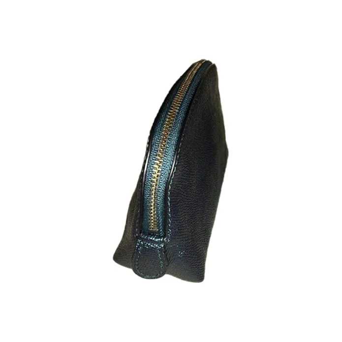 COACH Cosmetic Makeup Bags Peacock Blue-2