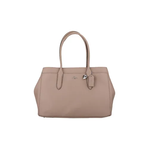 COACH Bailey Leather Shoulder Bag Large Size Women's Pink