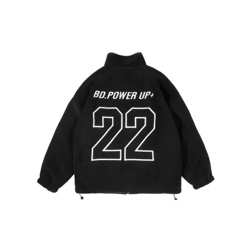 BD.POWER UP+ Velvet Jackets Men Black