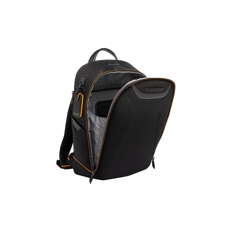 TUMI MCLAREN Collaboration Fabric Backpack Unisex Black-1