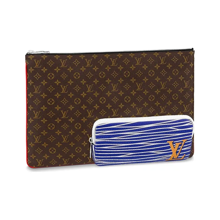 LOUIS VUITTON Pochette A4 Multipocket Monogram Patchwork Multicolor-0