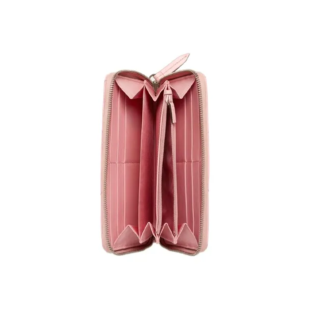 GUCCI Quilted Leather Wallet Women's Pink/Candy/Unicorn Color-3
