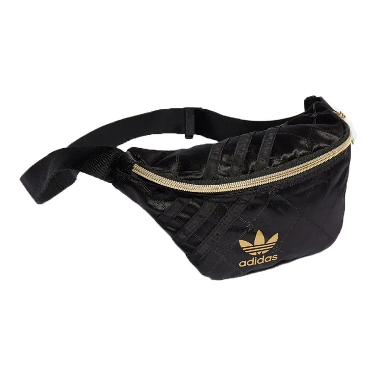Adidas Originals Polyurethane Crossbody Bag, Shoulder Bag, Fanny Pack Regular Women's Black-2