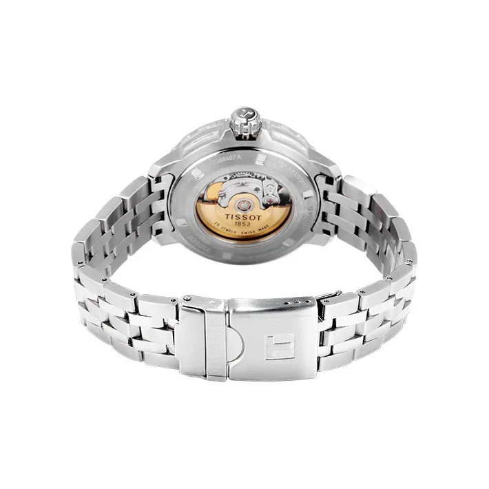 TISSOT Starfish Collection Automatic Mechanical Movement Men's Watches Watch 42mm Black Dial T066.407.11.057.00-4