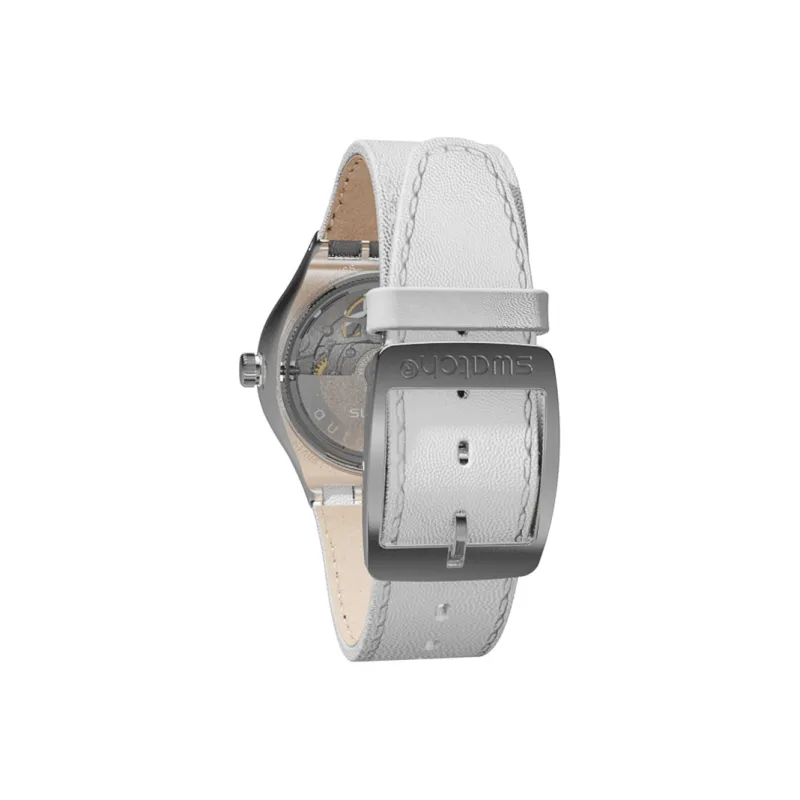 SWATCH Men 37.4mm Skeleton Watch YAS109-4