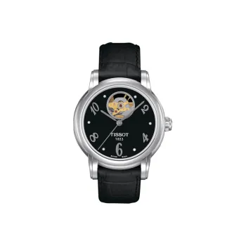 TISSOT Automatic Mechanical Movement Women's Watch Watch 35mm Black Dial Stainless Steel Case