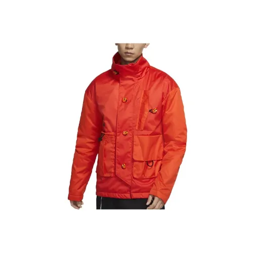 Nike Kyrie Puffer Jackets Men Pepper Red