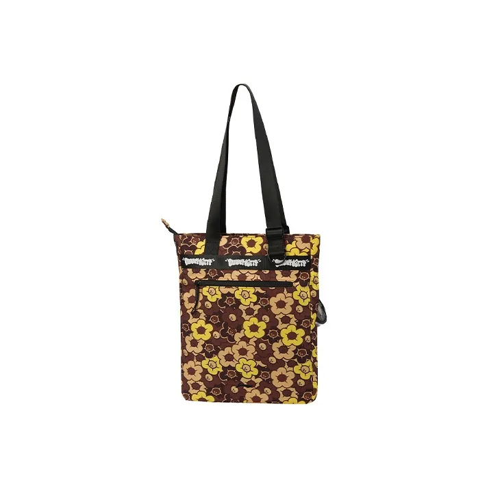 LiNing Fabric One Shoulder Backpack Handbag Women's Yellow-2
