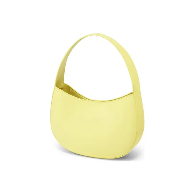 CHARLES&KEITH PU Portable Shoulder Bag Small Size Women's Yellow Yellow/Multi Composite Color-2