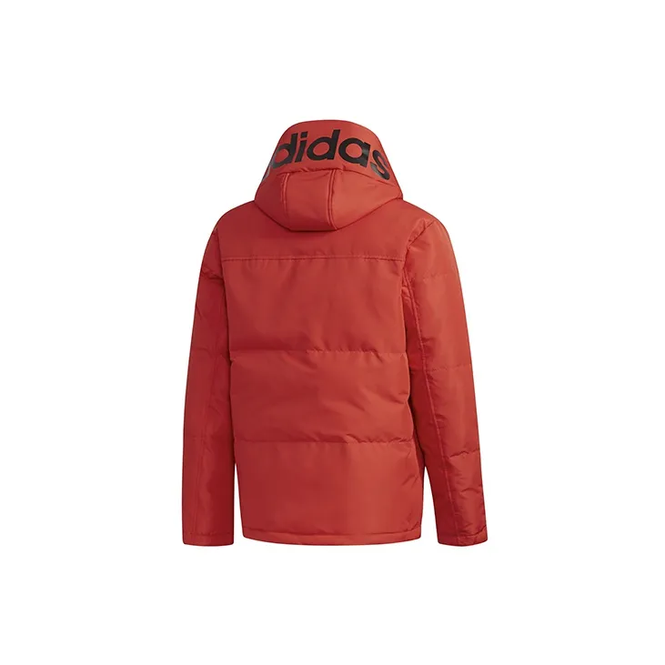Adidas Neo Puffer Jacket Winter Men's Light Scarlet-1