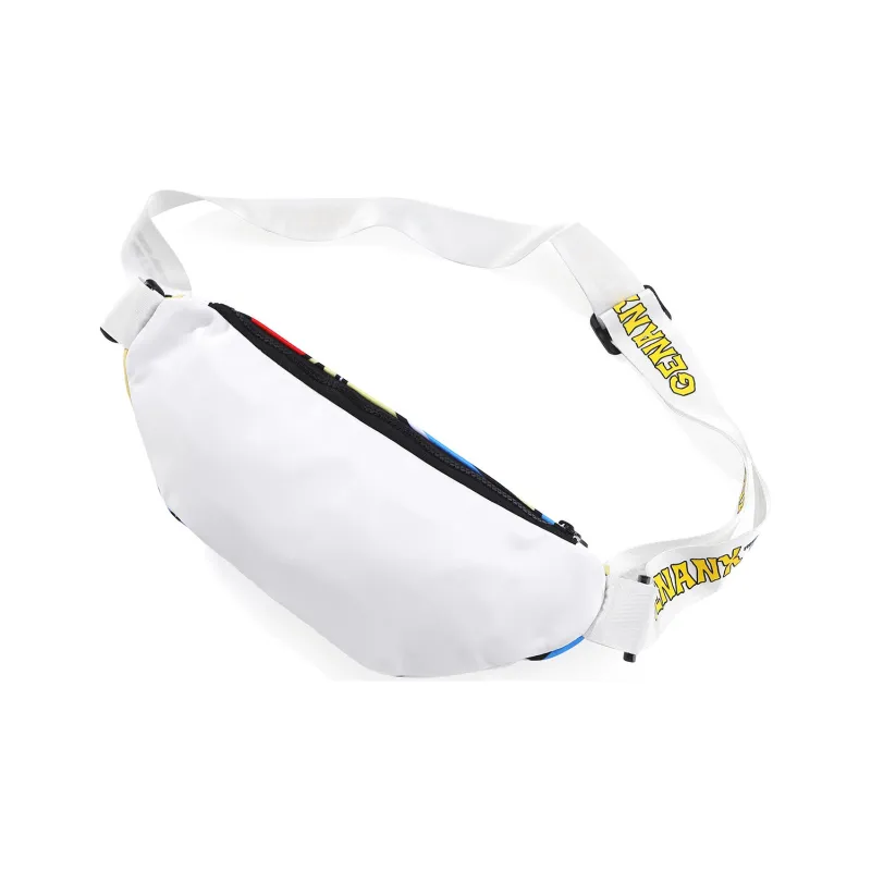 GENANX Polyamide Water Dumpling Bag, Waist Bag Medium Size Unisex Blue White-2