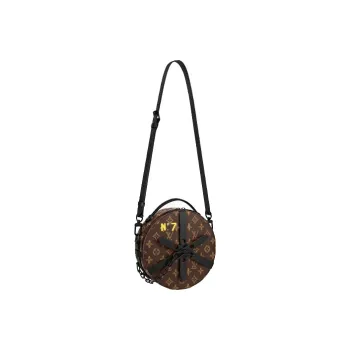 LOUIS VUITTON Wheel Box Monogram Brown