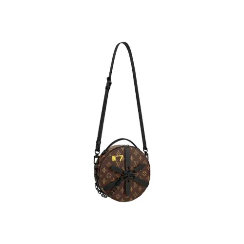 LOUIS VUITTON Wheel Box Monogram Brown