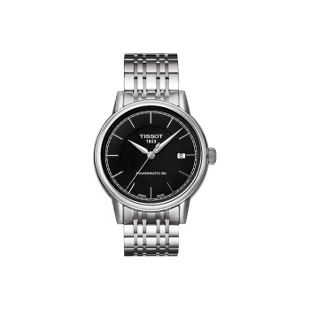TISSOT Carlson Collection Mechanical Movement Men's Watches Watch 40*39.2mm Black Dial T085.407.11.051.00