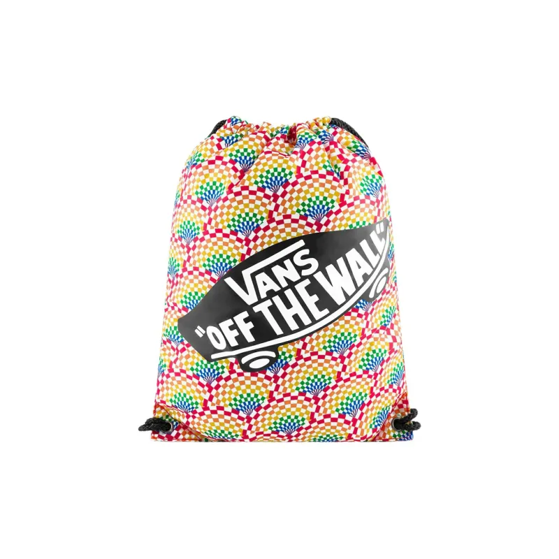 Vans Polyester Backpack Unisex Rainbow Print-1