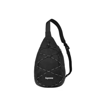 Supreme Nylon Saddle Bag Waist Bag Shoulder Bag Regular Unisex Black/Brown/Gray/Pink