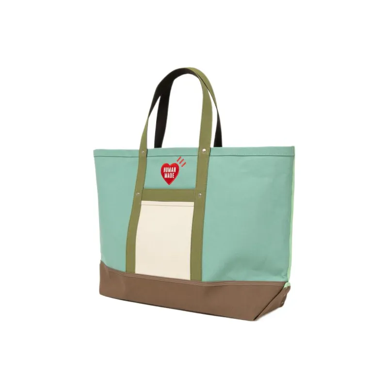 HUMAN MADE Cotton Shoulder Bag, Crossbody Bag, Handbag Regular Women's Green-1