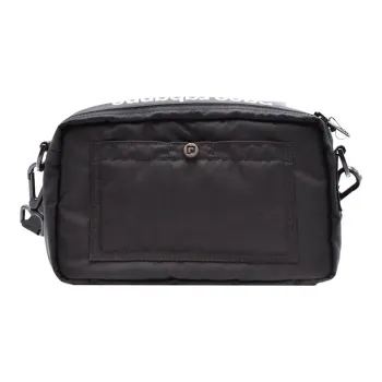 Paco Rabanne Nylon Crossbody Bag Unisex Black