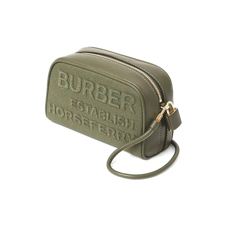 Burberry Linen And Cotton Blend Shoulder Bag Crossbody Bag Women's Jasper-4