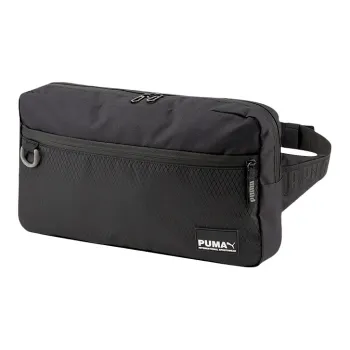 PUMA Fabric Shoulder Bag Crossbody Bag Fanny Pack Regular Unisex Pure Black