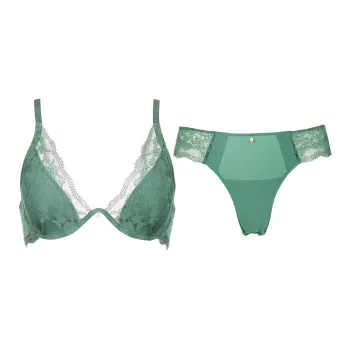 Selmark Underwear Set Women's Green