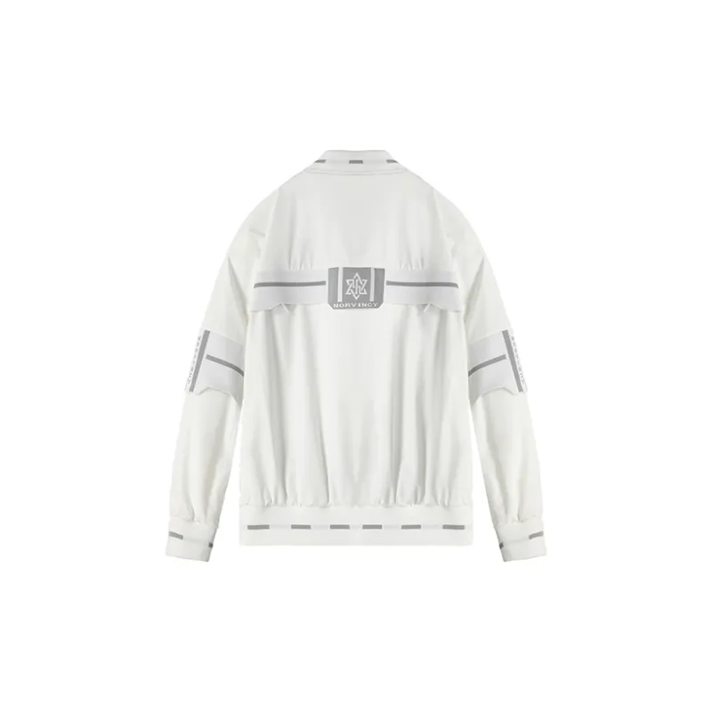 NORVINCY British Minimalist Style Low Neck Jacket Unisex-3