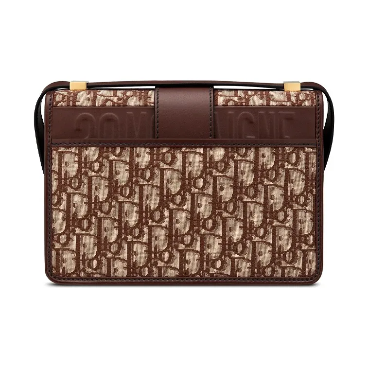 DIOR Leather Monsta Bag Box Bag Crossbody Bag Shoulder Bag Women's Brown-2