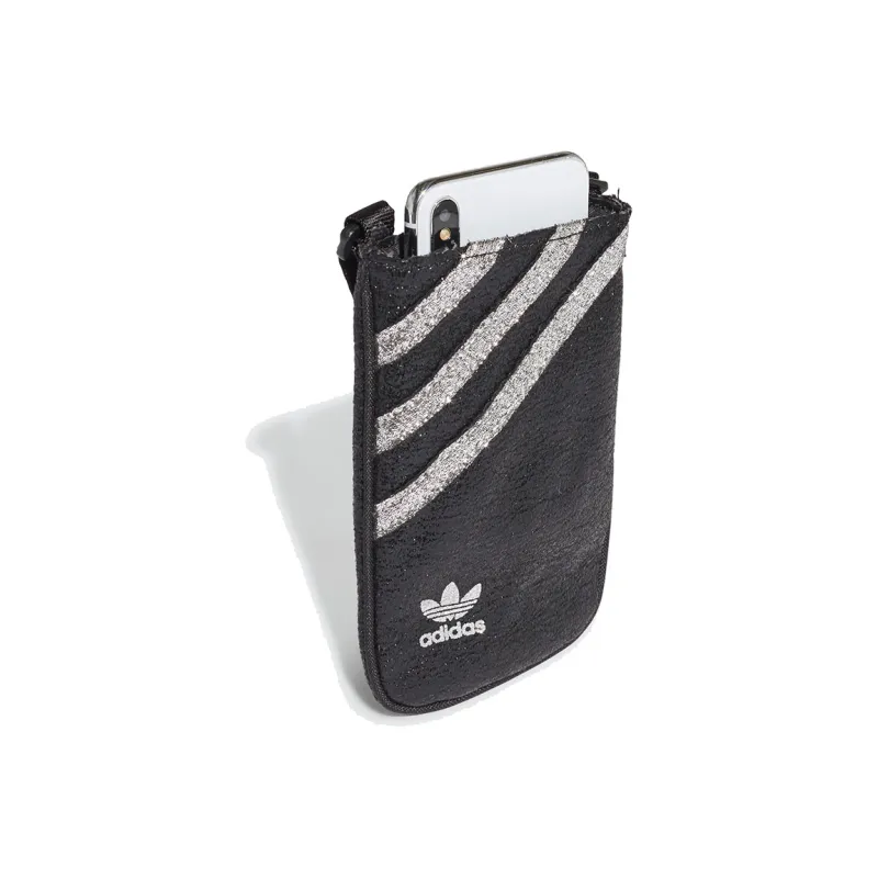 Adidas Originals Polyurethane Shoulder Bag Crossbody Bag Mini Unisex Black-2