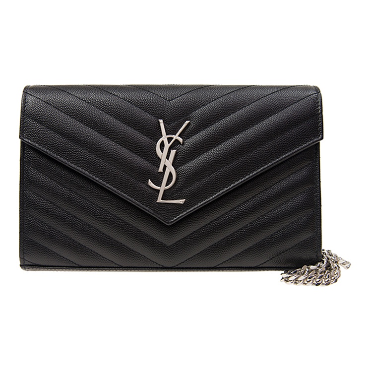 財布・小物その他 Saint Laurent WALLET (676657B680N 1000) St Laurent Card Wallet - POIZON