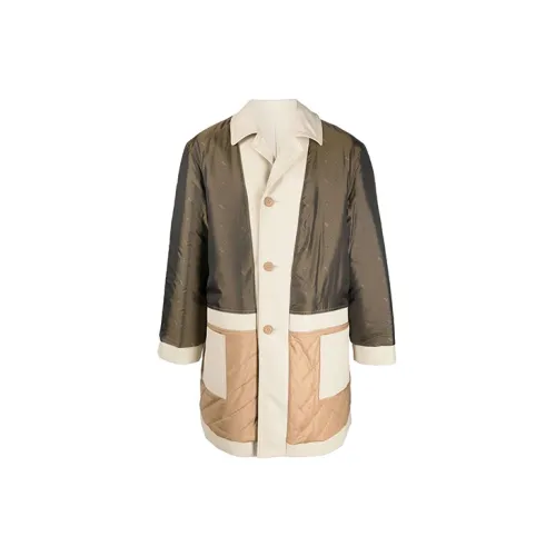 FENDI Coats Men Off White