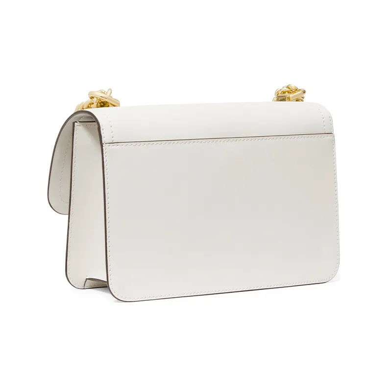 MICHAEL KORS MICHAEL KORS Luggage Collection Cow Leather Portable Crossbody Bag Shoulder Bag Women's White-1