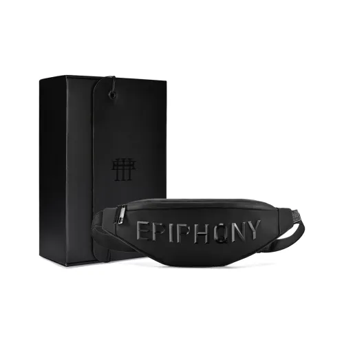 EPIPHQNY Nylon Fabric Fanny Pack Regular Unisex Black