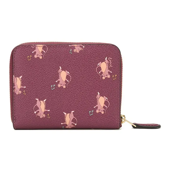 COACH Zip Around Wallets-2