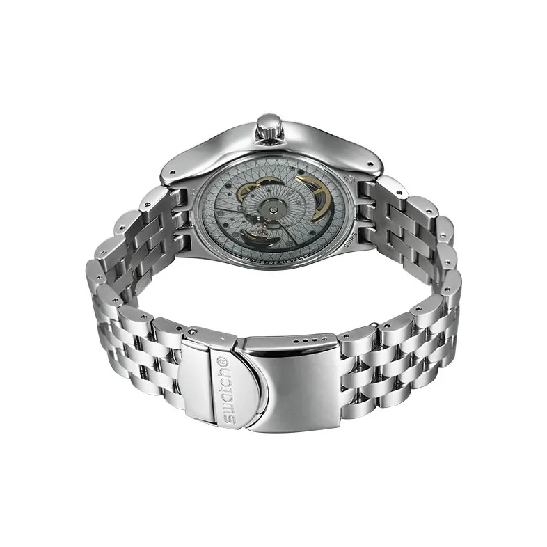 SWATCH Men 42mm Blue Watch YIS401G-3