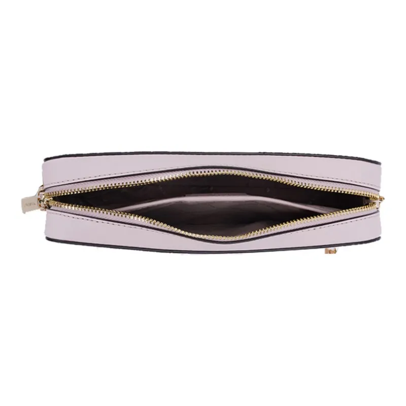 MICHAEL KORS Jet Set Cow Leather Shoulder Bag Women's Pink-3