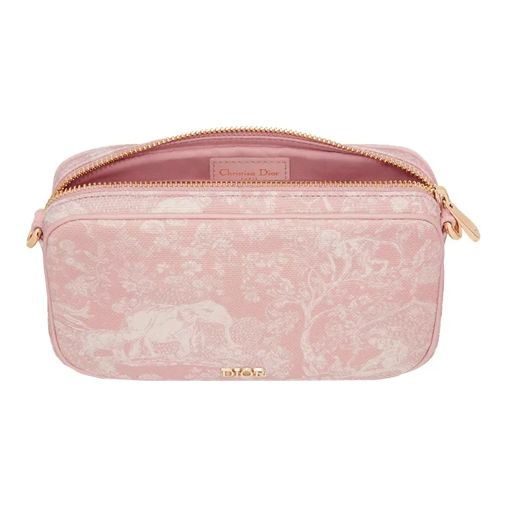 DIOR Canvas Messenger Bag Combo Bag Shoulder Bag Crossbody Bag Kids' Bag Kids' Pink-3