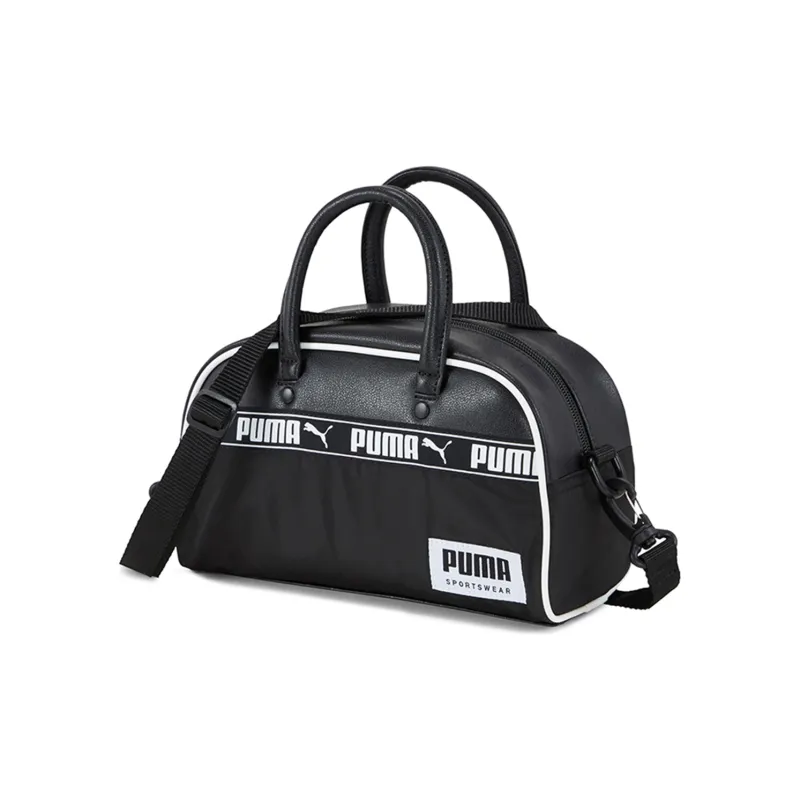 PUMA Artificial Leather Handbag Regular Unisex Black-1